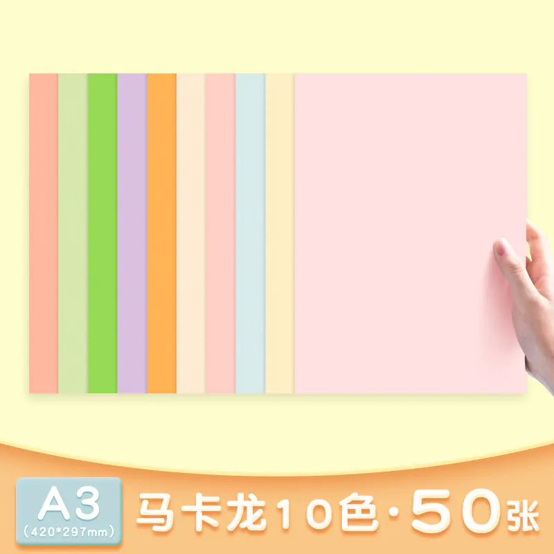Colored Cardstock A4 for Kids DIY Art Supplies