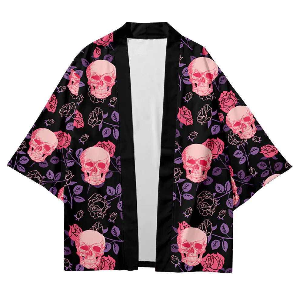 2023 Japanese Ukiyo-e Style Kimono Cardigan Shirt