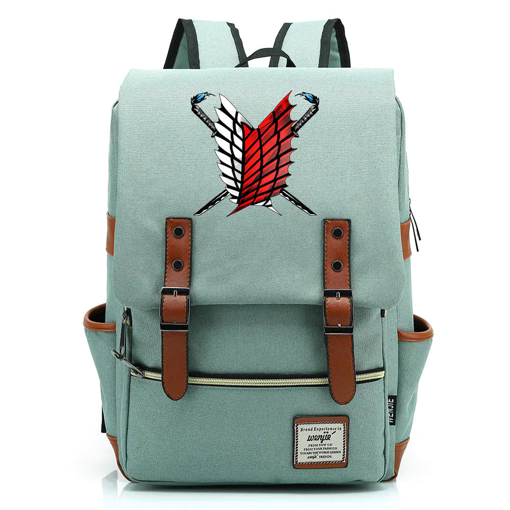 Attack on Titan Casual Backpack for Teens (Unisex)