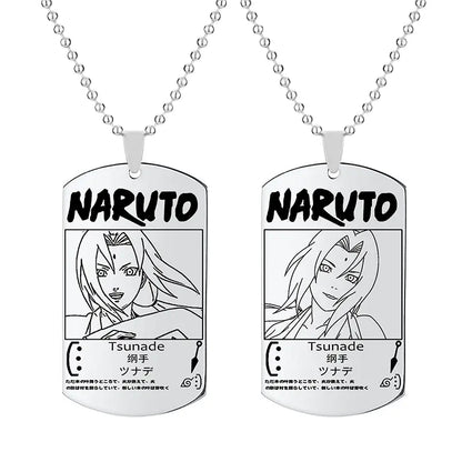 Anime Naruto Necklace with Keychain Pendant Gift