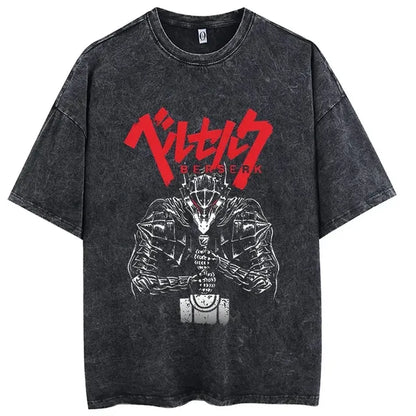 Retro Vintage Anime Graphic Hip Hop T-Shirt for Women