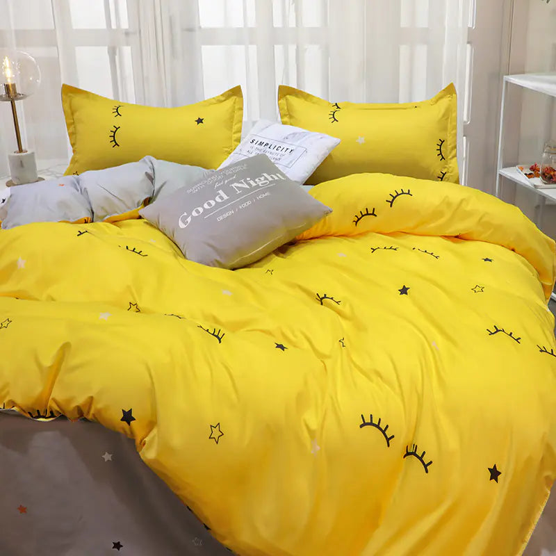 2024 New AB Version 4-Piece Bedding Set