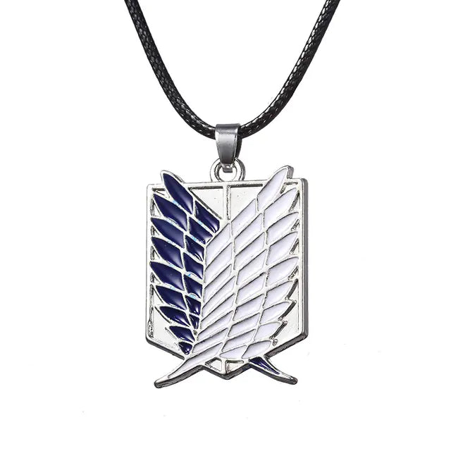 Attack on Titan Wings Necklace for Couples Gift