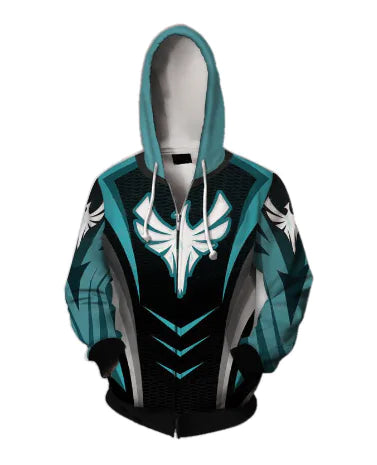 3D Digital Printed Fashion Hoodie