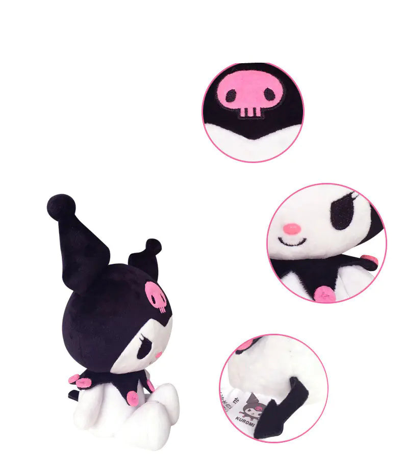 Kuromi Series Plush Toy Cute Doll Anime Stuffed Toy
