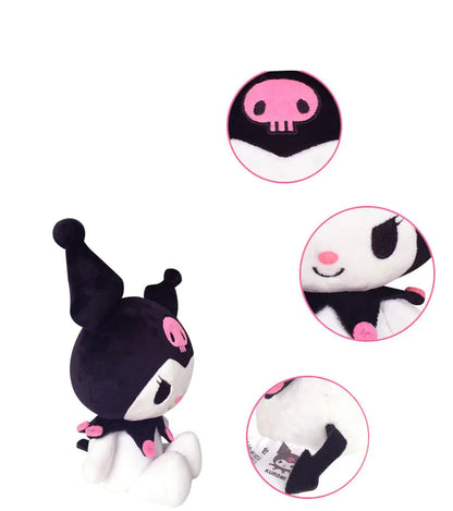 Kuromi Series Plush Toy Cute Doll Anime Stuffed Toy