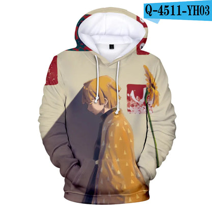 Demon Slayer Tanjiro Kamado 3D Hoodie for All