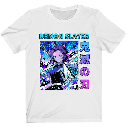 Demon Slayer Cartoon Loose Short Sleeve Women's Top
