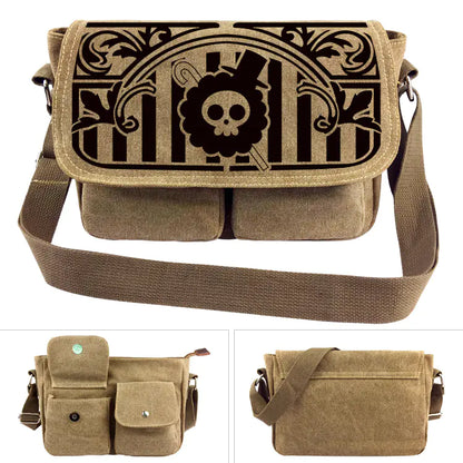 One Piece Canvas Shoulder Bag - Luffy Backpack