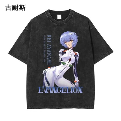 Vintage Loose-Fit Short Sleeve T-Shirt for Men