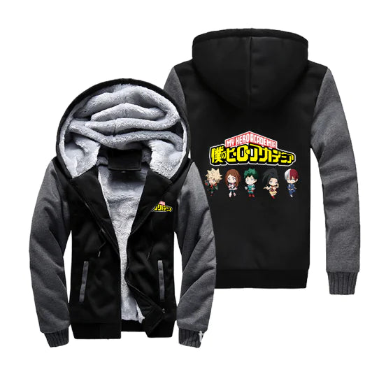 My Hero Academia Shoto Todoroki Hoodie (Thick Fleece)
