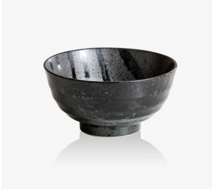 Japanese Handmade Mino Yaki Rice Bowl - Ceramics