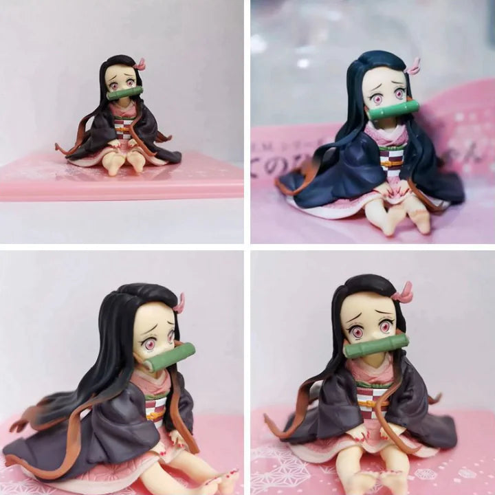 GEM Toy Demon Slayer Nezuko Figurine (Desktop Decor)