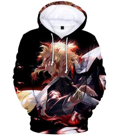 Demon Slayer Inosuke Breath of the Beast Hoodie Sweatshirt