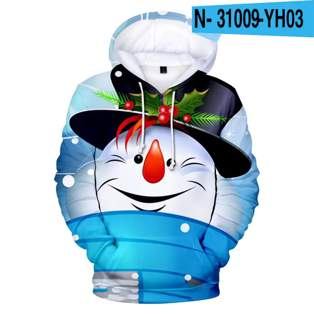 Jolly 3D Printed Hoodie for the Holidays