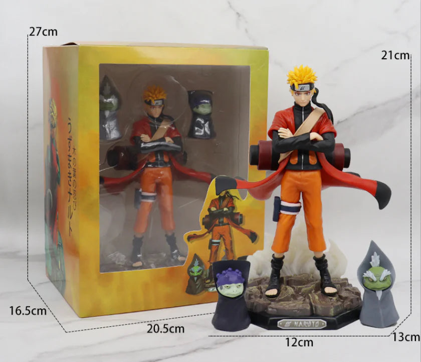 Naruto Shippuuden - Uzumaki Naruto Anime Figurines and Collectible Statues Display