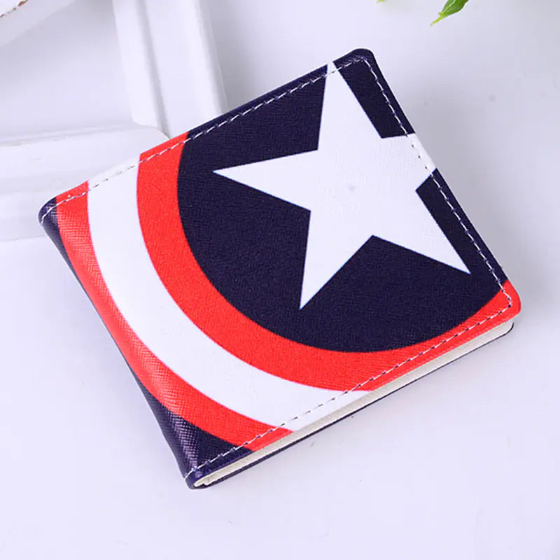 New Anime Short Wallet - One Piece Cartoon Design