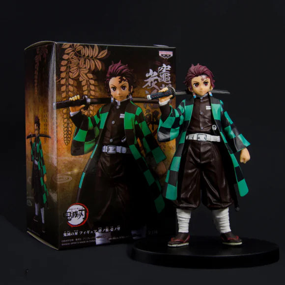 Demon Slayer Tanjiro Nezuko Figure Model Display Piece