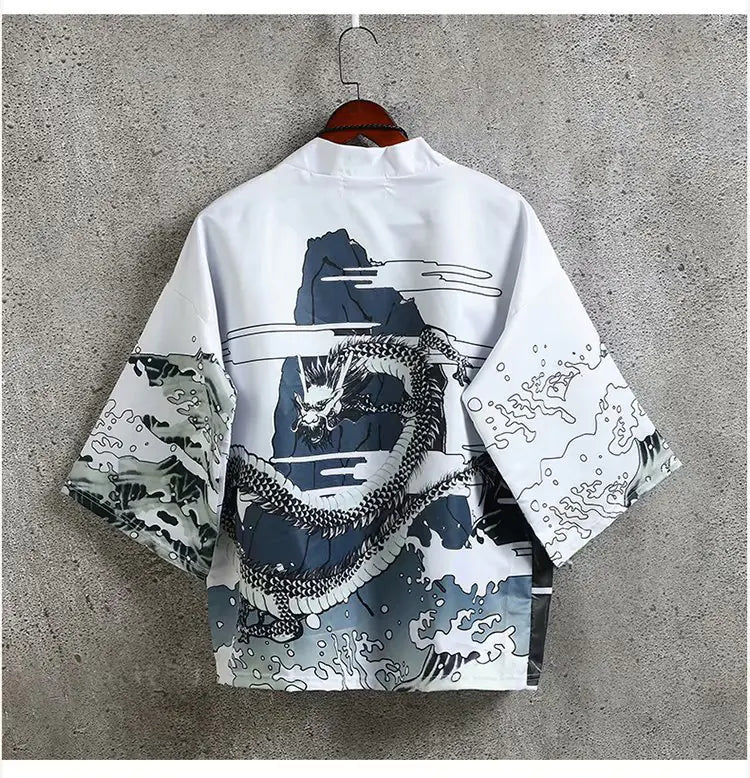 Japanese Style Kimono Jacket for Men and Women