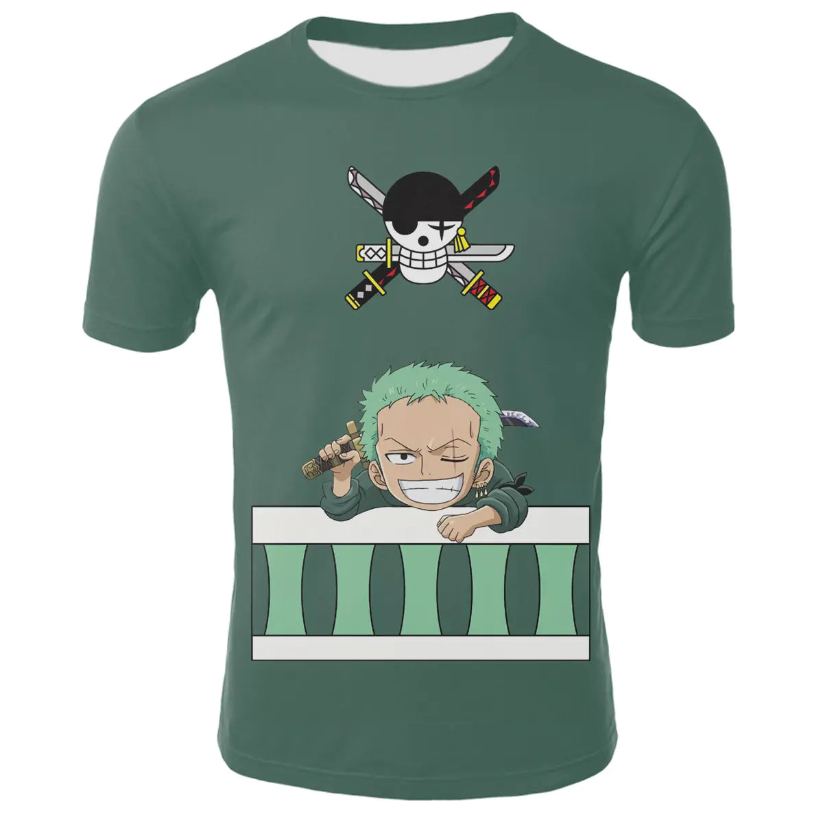 Anime One Piece Cosplay 3D Printed T-Shirts for All