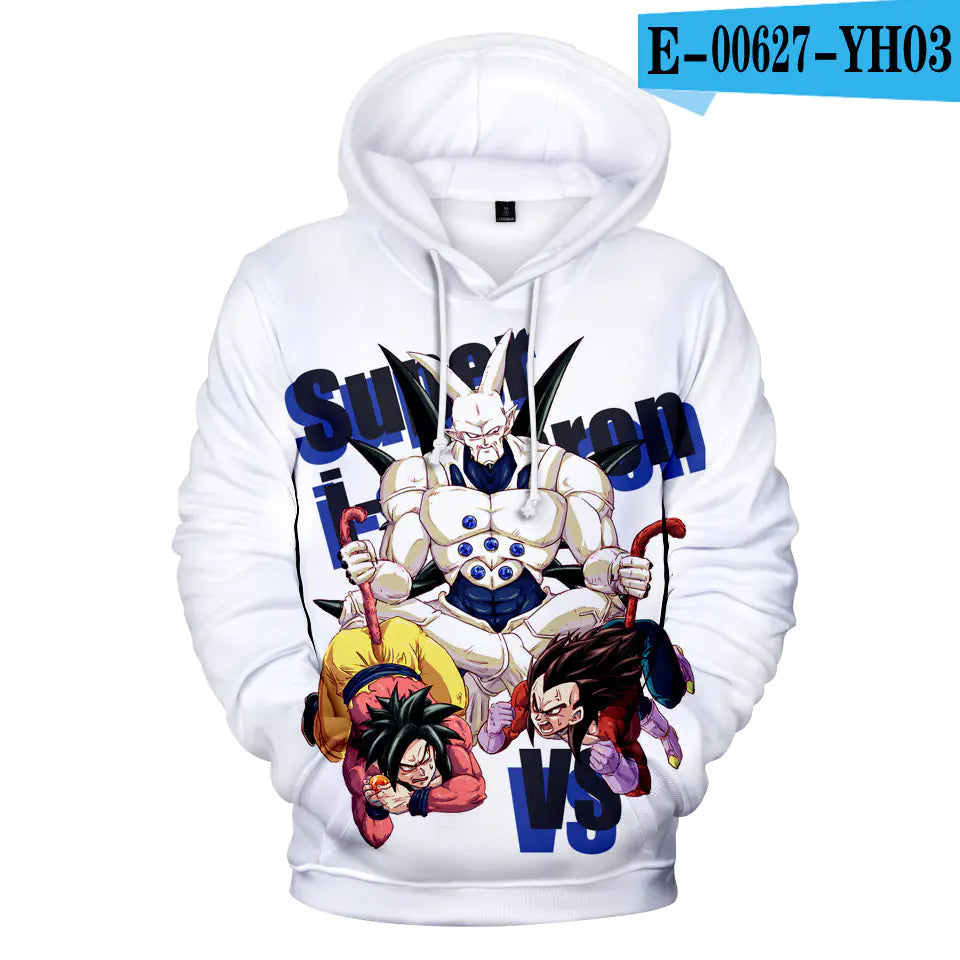 Dragon Ball Digital Print Hoodie - Spring 2019 Edition