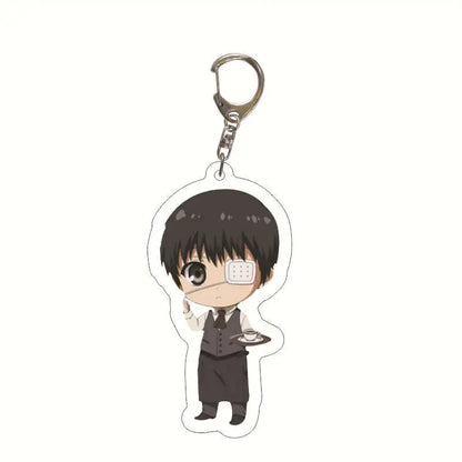 Tokyo Ghoul Double-Sided Acrylic Keychain (Kaneki Ken)