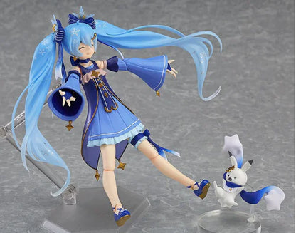 Hatsune Miku Twinkle Snow Anime Figurine Model Collection