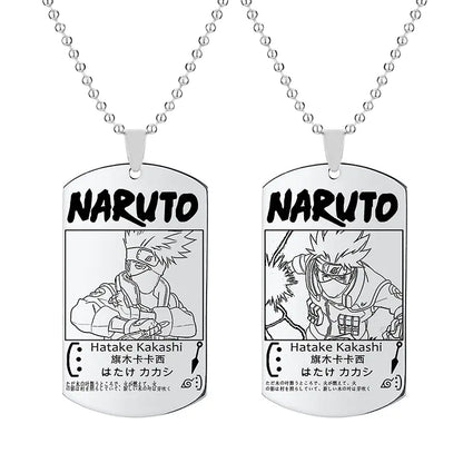 Anime Naruto Necklace with Keychain Pendant Gift