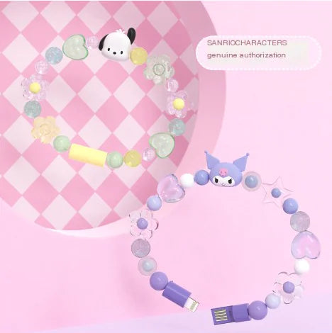 Sanrio Creative Data Cable with Pacha Dog Design