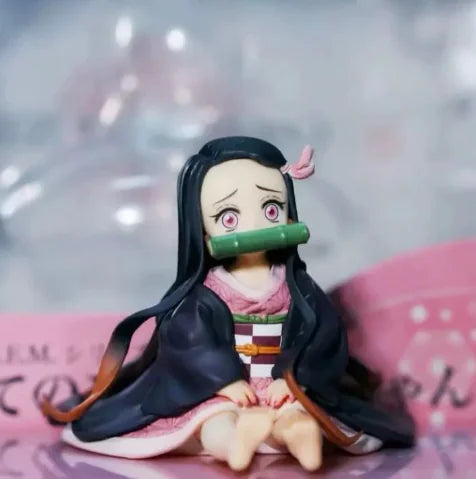 GEM Toy Demon Slayer Nezuko Figurine (Desktop Decor)