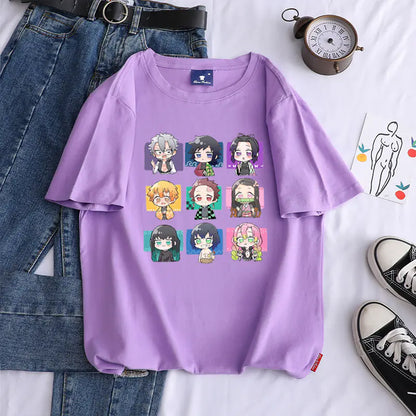 Demon Slayer Kimetsu no Yaiba Men's Summer T-Shirt