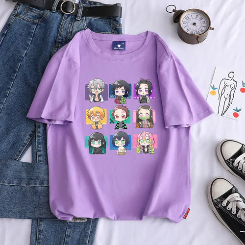Demon Slayer Kimetsu no Yaiba Men's Summer T-Shirt