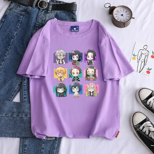 Demon Slayer Kimetsu no Yaiba Men's Summer T-Shirt