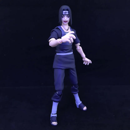 Naruto SHF Model Uchiha Itachi Action Anime Figurine Display