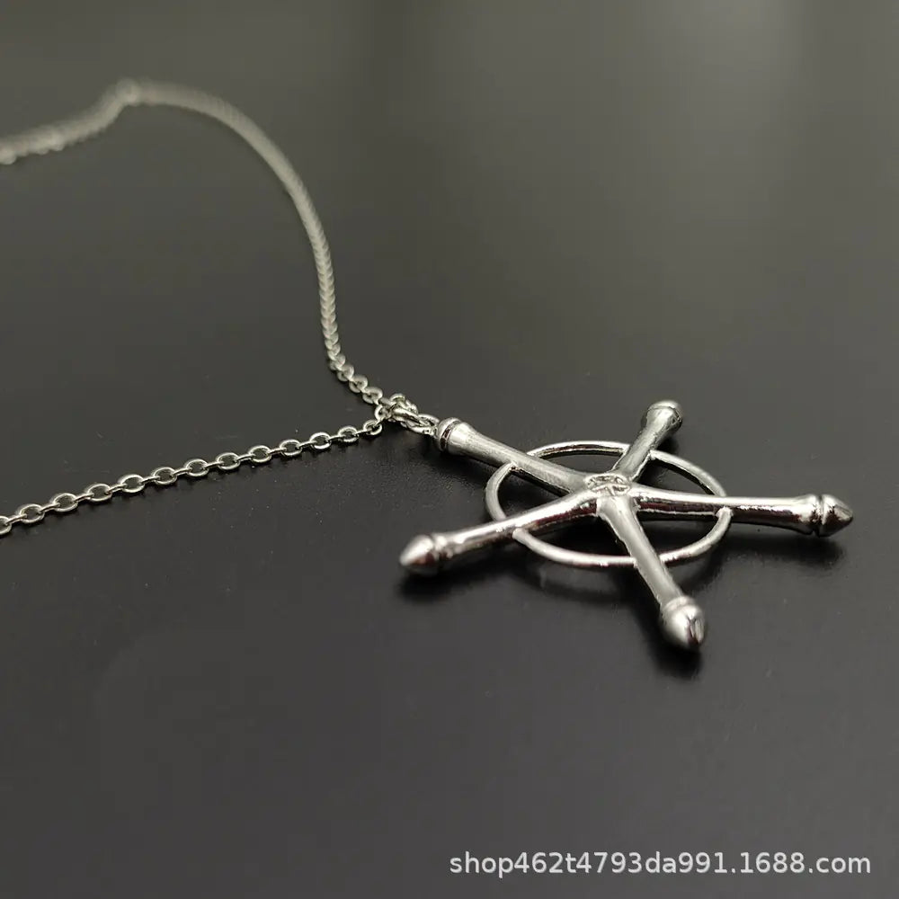 Anime Bleach Ishida Uryu Weapon Necklace Pendant