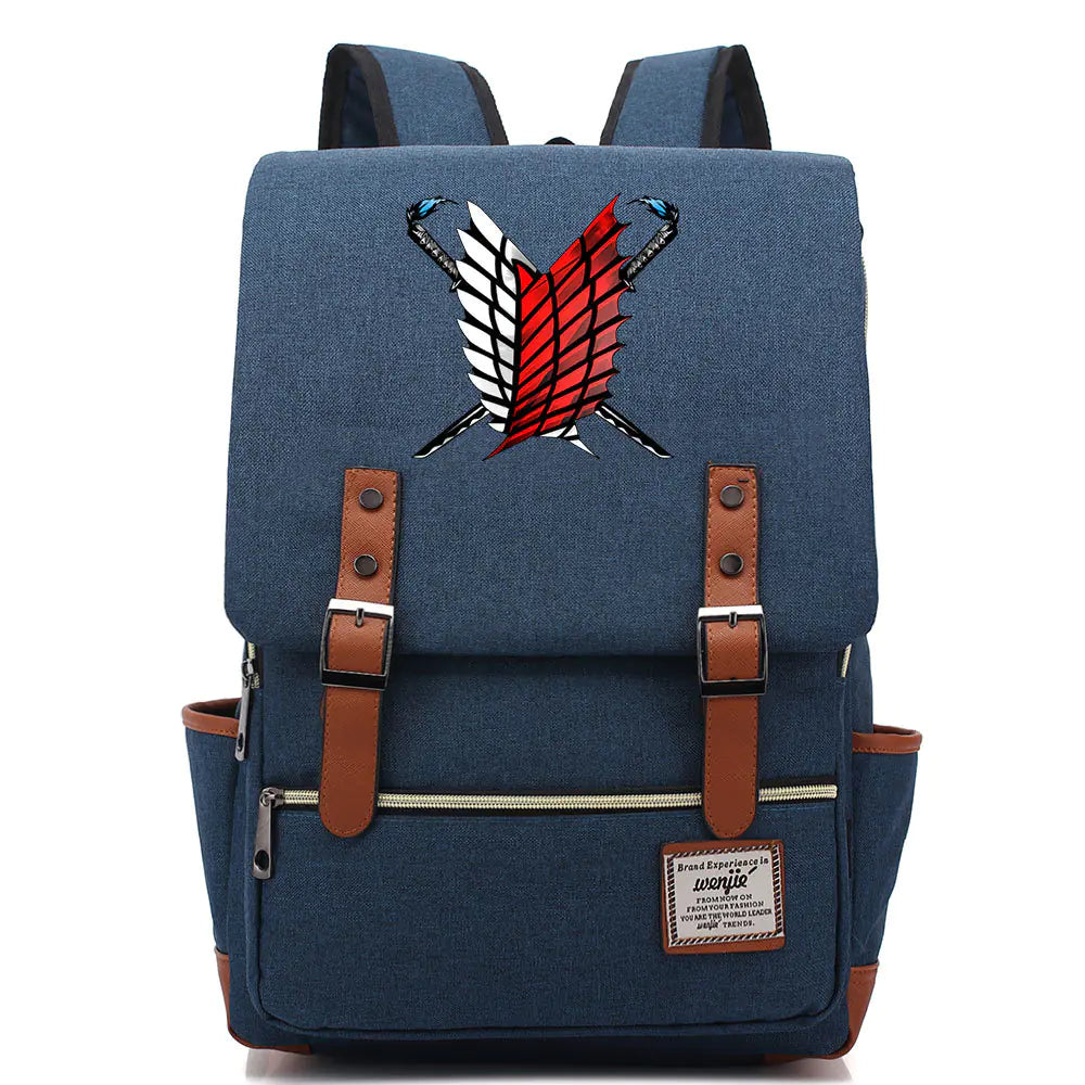 Attack on Titan Casual Backpack for Teens (Unisex)