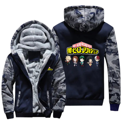 My Hero Academia Shoto Todoroki Hoodie (Thick Fleece)