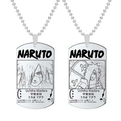 Anime Naruto Necklace with Keychain Pendant Gift