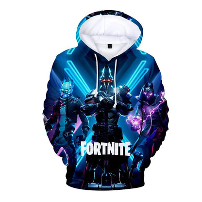 Fortnite Season 10 3D Printed Hoodie for Adults