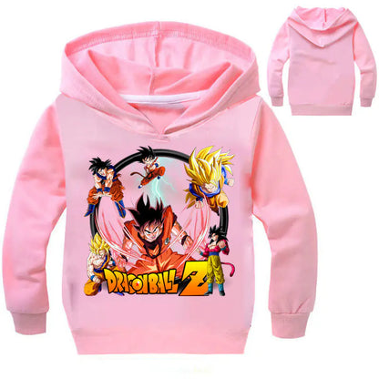 Dragon Ball Cartoon Kids Hoodie for Spring