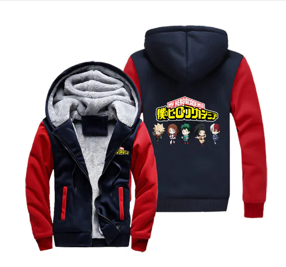 My Hero Academia Shoto Todoroki Hoodie (Thick Fleece)