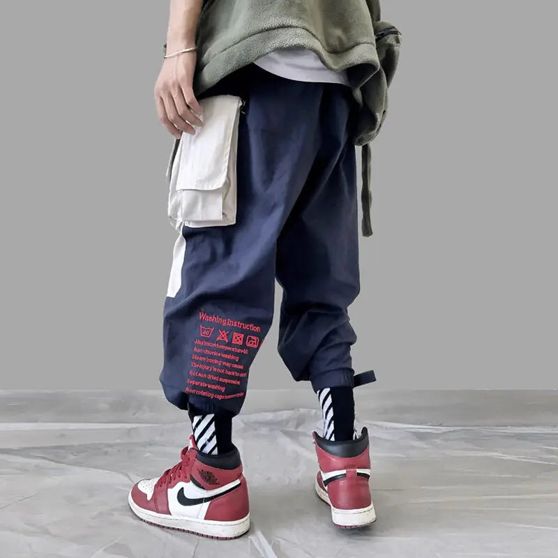 Men's Japanese Style Loose Cargo Pants (Jogger Fit)