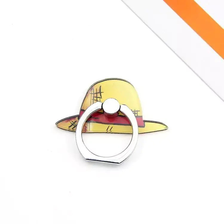 Mobile Phone Ring Holder - Creative Anime One Piece Design