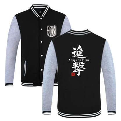 Attack on Titan Survey Corps Jacket - Fall/Winter Baseball