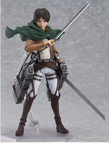 Attack on Titan: Eren Yeager Anime Figurine Display, Collectible Figurine Decor