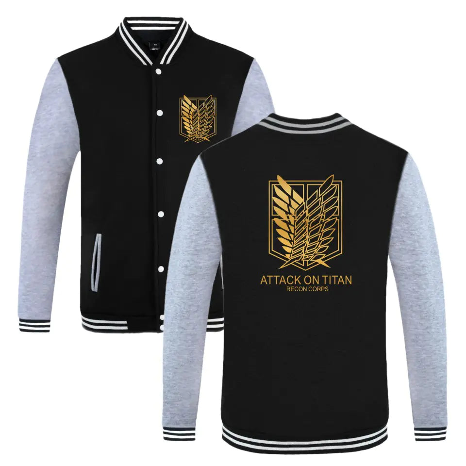 Attack on Titan Survey Corps Jacket - Fall/Winter Baseball