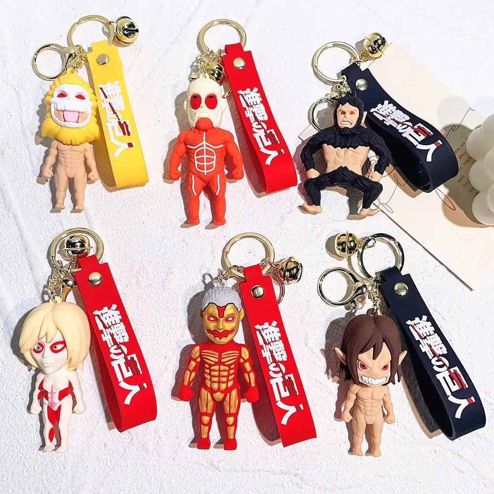 Attack on Titan Keychain - Levi Ackerman Figure