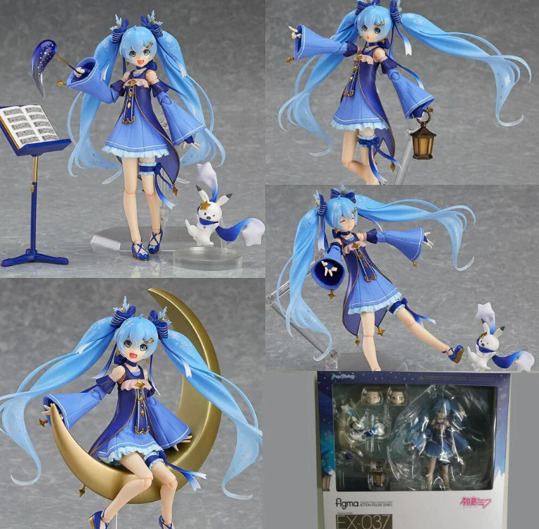 Hatsune Miku Twinkle Snow Anime Figurine Model Collection