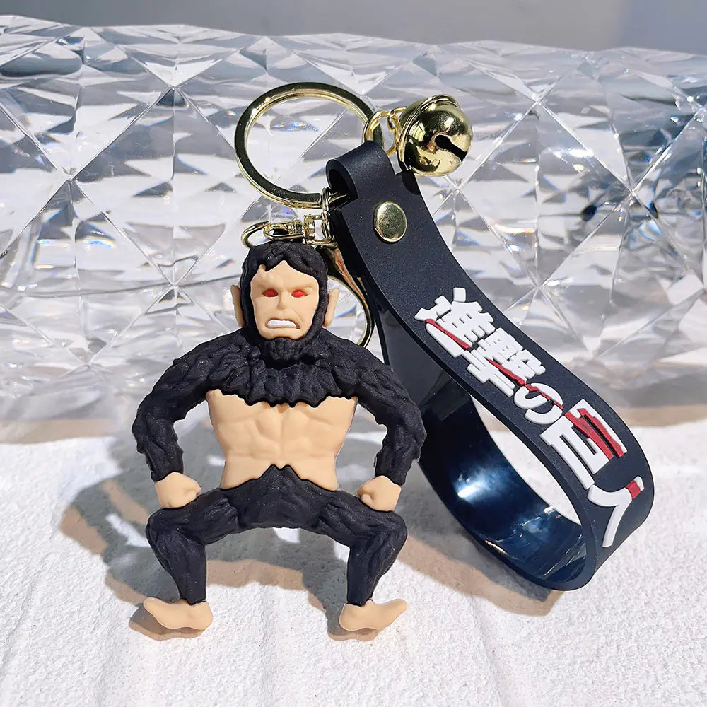 Attack on Titan Keychain - Levi Ackerman Figure