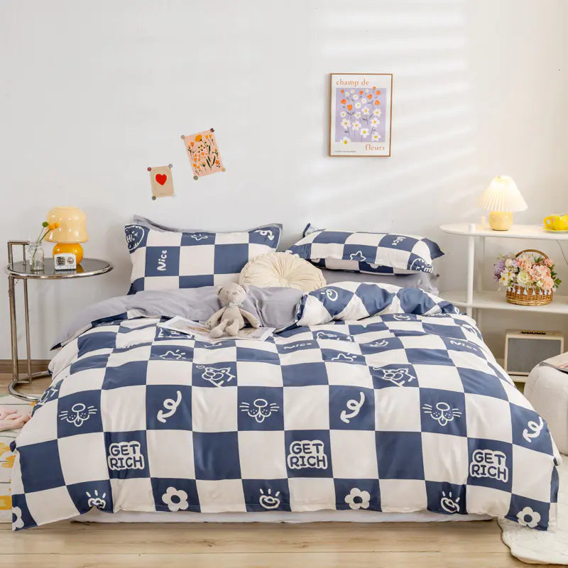 2024 New AB Version 4-Piece Bedding Set